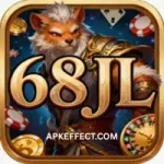 68JL Game mobile interface showing gameplay and controls